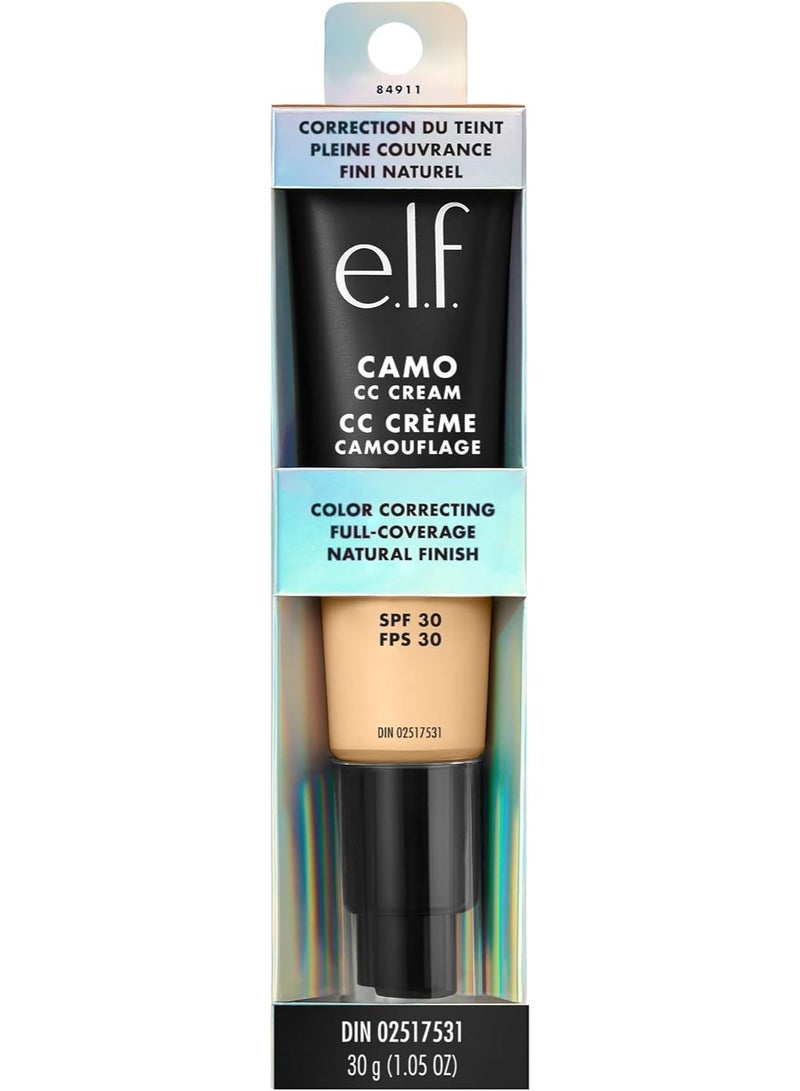 elf Camo CC Cream, Colour Correcting Full Coverage Foundation with SPF 30, Fair 140 W, 1.05 Oz - Image 4